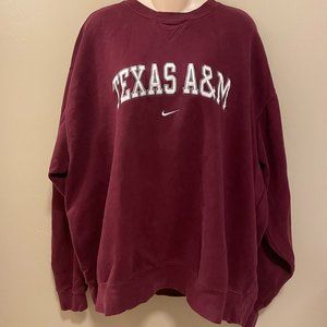 Nike Texas A & M Sweatshirt XXL - Maroon/White